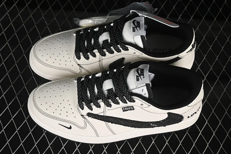 All categories Air Jordan Jordan series basketball shoes Air Jordan 1 Low High-end customized low-top sneakers Levis x Jordan 1 Low AJ1 Joe 1 Levis joint low-top cultural casual sneakers LE2436-135